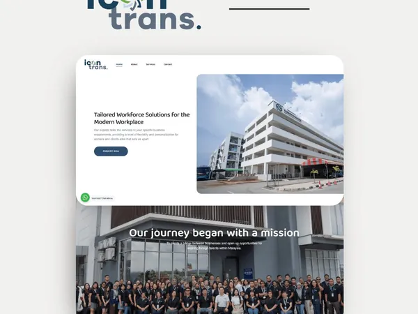 Icon Trans website