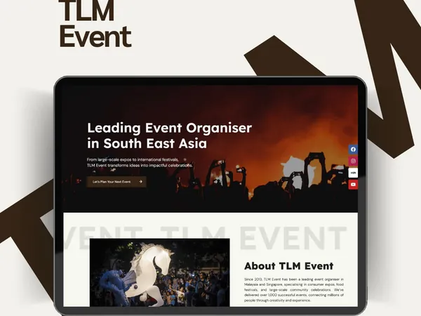 TLM Event website