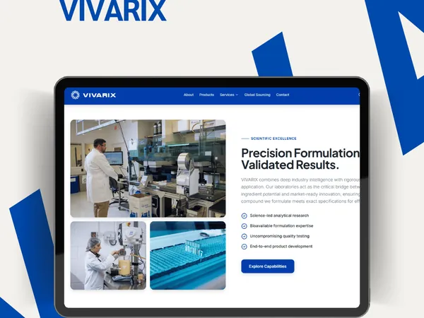 Vivarix website